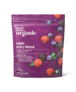 Organic Frozen Triple Berry Blend