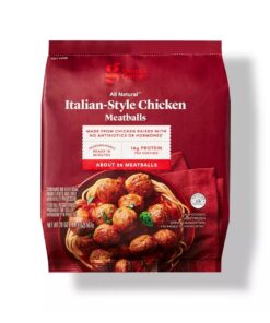 All Natural Italian-Style Chicken Meatballs