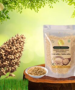 Alternative view of Kedars Product White Sorghum Whole/ Jowar whole 2Kg - Unpolished Sorghum Millet | Desi Jowar | Gluten Free Jowar | High Plant Protein & Fiber Rich Desi Jowar