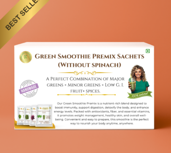 Kedars Product Green Smoothie Premix Sachets (without spinach)