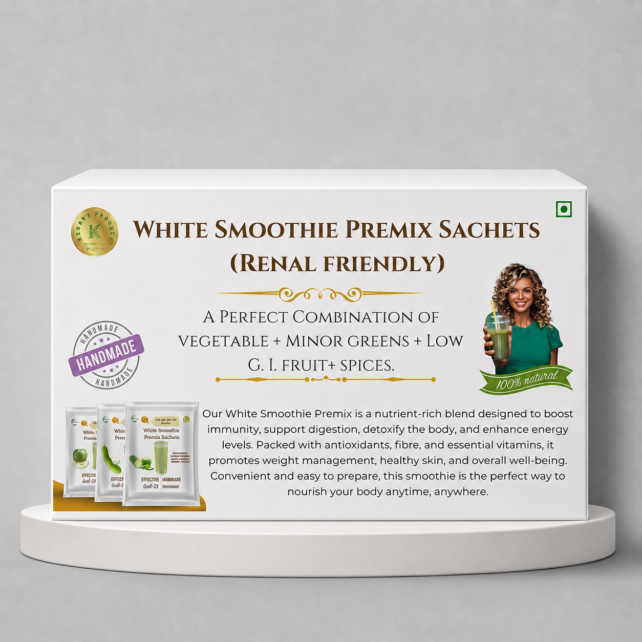 White Smoothie premix Sachet (Renal friendly)
