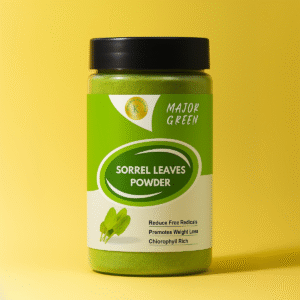 KEDARS PRODUCT Dried Sorrel Leaves Powder 100Gram (Major Green)