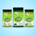 Kedars Product super smoothie greens (Moringa/Wheat grass /Spirulina powder 100 gm each)
