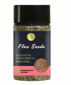 Kedars Product Flax Seed 200 Gram - Alsi Seeds | Flax Seeds for Hair Growth | Raw Seeds for Eating | Source of Iron & Dietary Fibre | Rich in Protein.