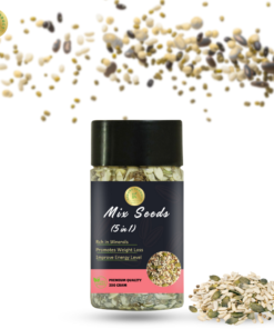 Alternative view of Kedars Product Mix Seeds 200 Gram - 5 in 1 Super Seeds Mix of Sunflower, Pumpkin, Flax, Watermelon & Chia Seeds.