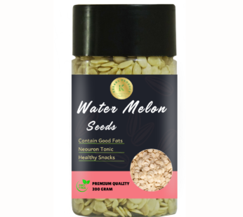 Kedars Product Watermelon Seed 200 Gram – High in Protein Seeds | Raw Watermelon Seeds for Eating | Magaj Seeds | Non – GMO | Raw seeds | Nutrients Rich | Source of Antioxidants.