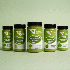 KEDARS PRODUCT Minor Greens Combo 5 Greens Mint /Coriander /Curry /Betel /Basil) 100 Gram Each