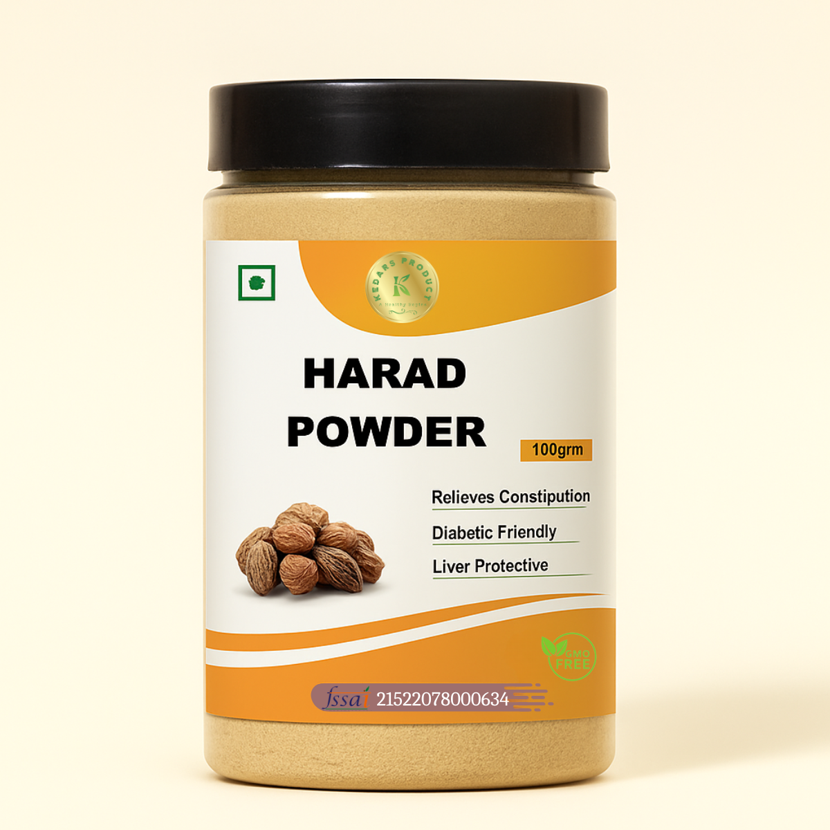 Kedars Product Harad Powder 100 Gram