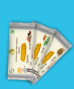 Roasted Hand Made mix millet khakhra combo 150 gram | Gluten-Free Millet Snacks, No Palm Oil | Healthy Energy-Rich Ragi Crisps for Kids & Adults | Wholesome Ready-to-Eat Snacks.(Masala+Jeera+Methi)