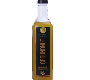 Kedars Product cold pressed Pure Groundnut Oil 1L – 100% Pure and Natural Food Grade Groundnut Oil, Rich in Healthy Fats, Ideal for Cooking, Frying, and Salad Dressings.