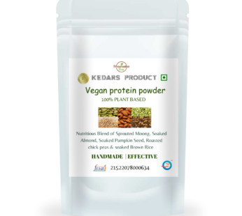 KEDARS PRODUCT HANDMADE VEGAN PROTEIN POWDER 500 GRAM