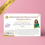 KEDARS PRODUCT Green Smoothie Premix Sachets ( Without Fruit)