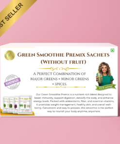 KEDARS PRODUCT Green Smoothie Premix Sachets ( Without Fruit)