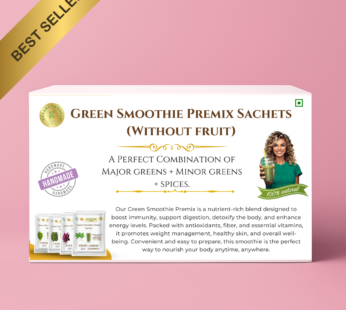 KEDARS PRODUCT Green Smoothie Premix Sachets ( Without Fruit)