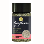 Kedars Product Sunflower Seed | Healthy Snack | Raw Seeds for Eating | Fibre Rich Seeds - 200 Gram