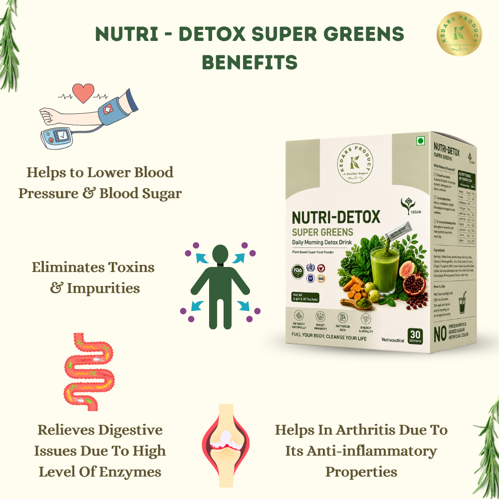Nutri-Detox Super Greens Sachet - Image 7