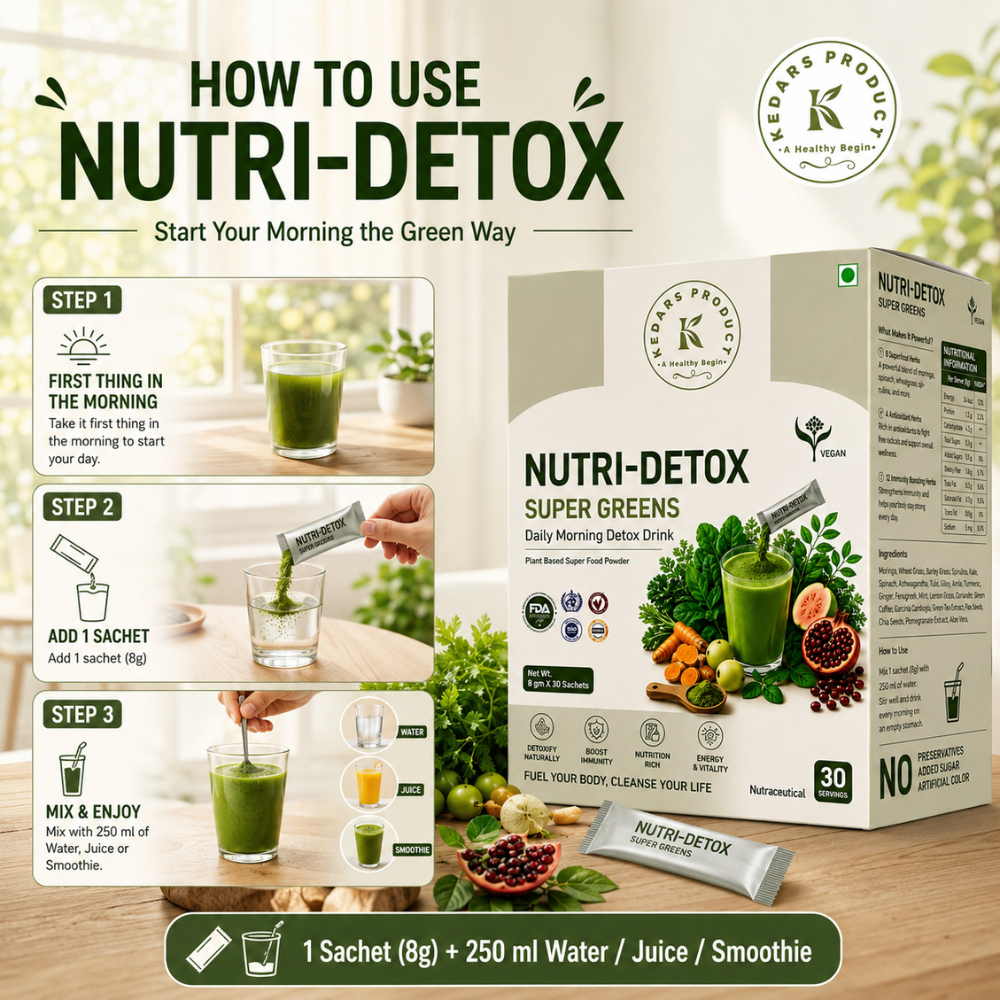 Nutri-Detox Super Greens Sachet - Image 3