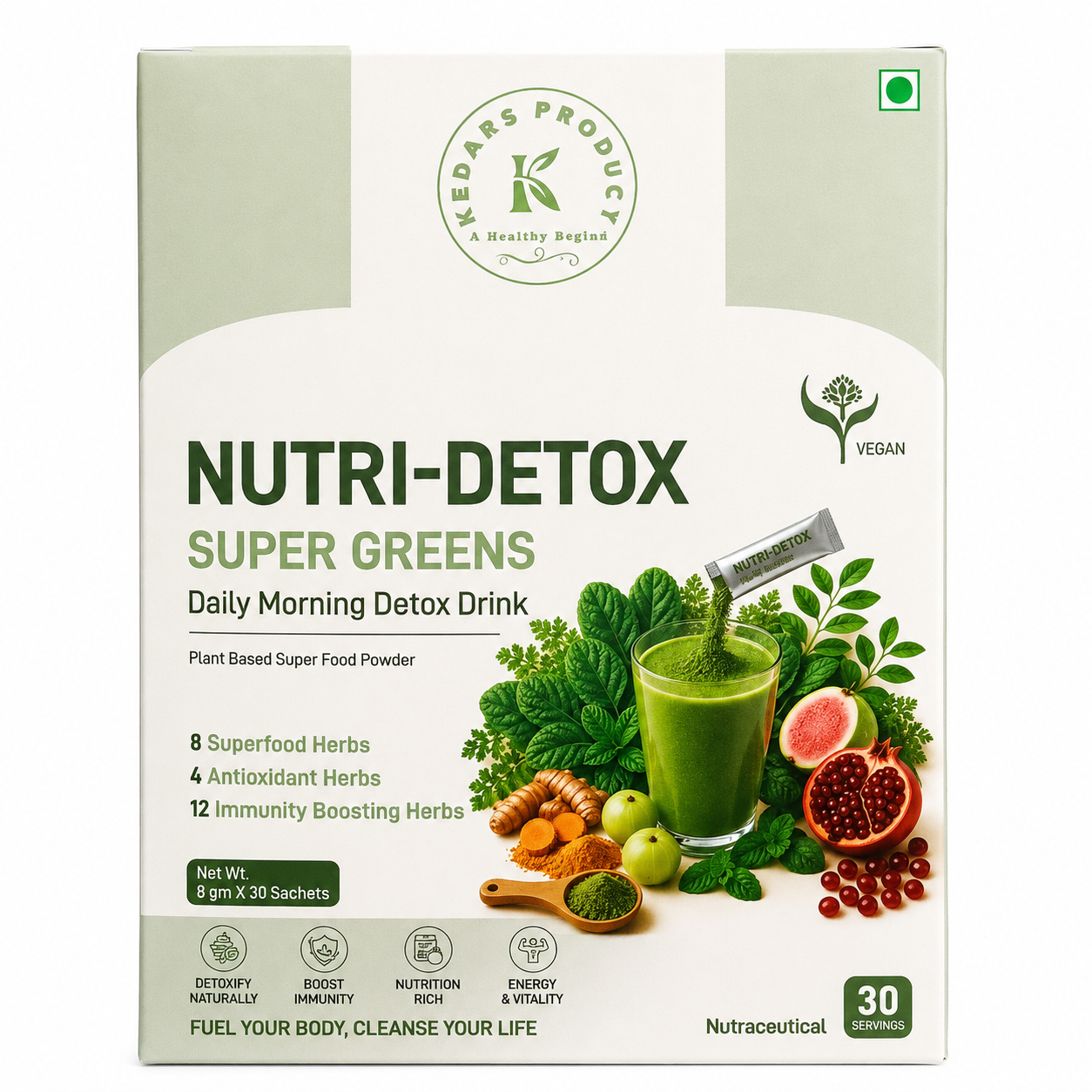 Nutri-Detox Super Greens Sachet