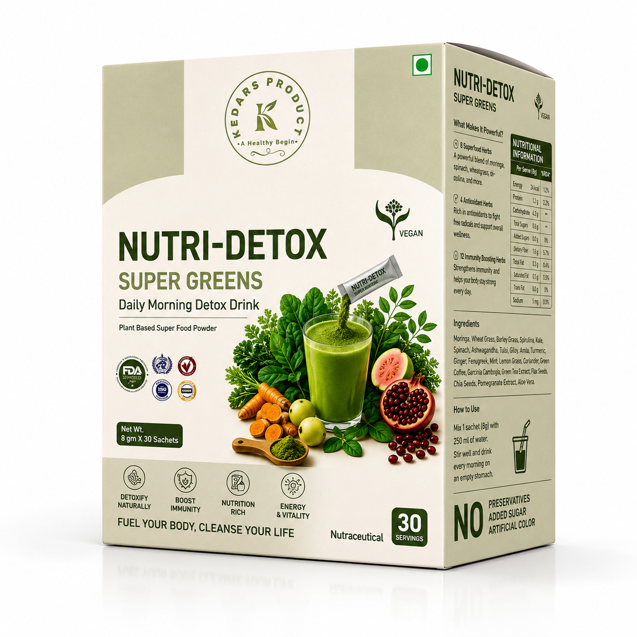 Nutri-Detox Super Greens Sachet