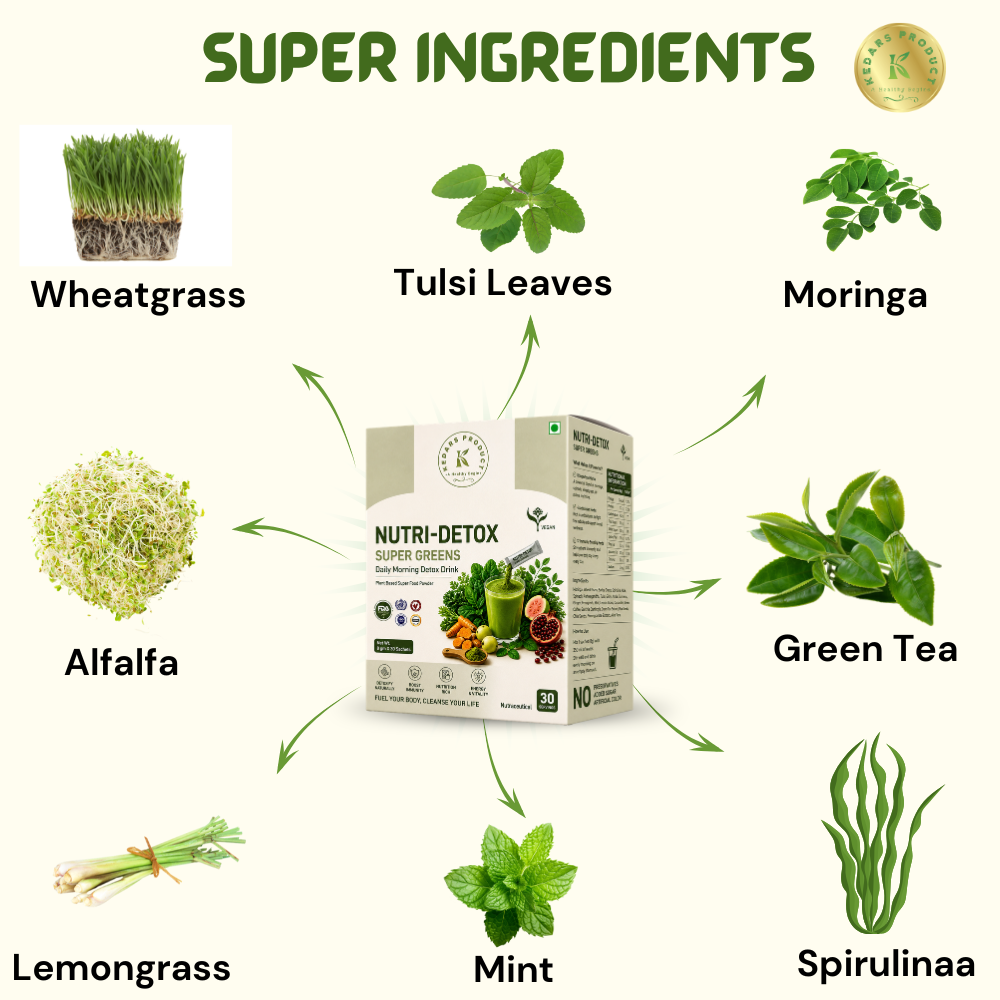 Nutri-Detox Super Greens Sachet - Image 4