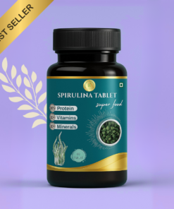 KEDARS PRODUCT SPIRULINA TABLET 500 Mg Per Serving - Spirulina Powder Organic Tablets | Supports Energy, Immunity & Detox | Certified Spirulina Tablet - 60 Tablets