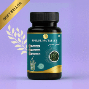 KEDARS PRODUCT SPIRULINA TABLET 500 Mg Per Serving - Spirulina Powder Organic Tablets | Supports Energy, Immunity & Detox | Certified Spirulina Tablet - 60 Tablets