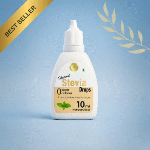 KEDARS PRODUCT  STEVIA DROP Zero Calorie, Diabetic Friendly, Sugar Free - Plant Based Natural Stevia Sweetener Liquid - Sugar Substitute -10ml