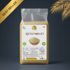 KEDARS PRODUCT Little Millets 1000 gram  | Unpolished Millets | Siridhanya |