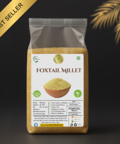 KEDARS PRODUCT Foxtail Millets 1000 gram  | Unpolished Millets | Siridhanya |