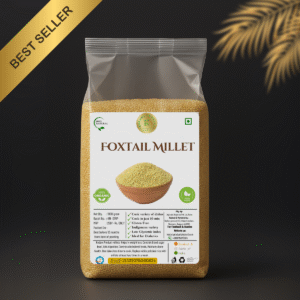 KEDARS PRODUCT Foxtail Millets 1000 gram  | Unpolished Millets | Siridhanya |