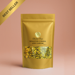 KEDARS PRODUCT Fresh Handmade Chana Jor Garam | Healthy Snacks | 100% Oil-Free | Roasted Namkeen | Healthy Namkeen I Protein Rich I Diet, Weight Loss, Sugar-Free Snack I Evening Snack 200gram