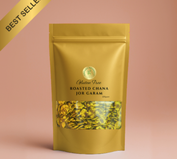 KEDARS PRODUCT Fresh Handmade Chana Jor Garam | Healthy Snacks | 100% Oil-Free | Roasted Namkeen | Healthy Namkeen I Protein Rich I Diet, Weight Loss, Sugar-Free Snack I Evening Snack 200gram