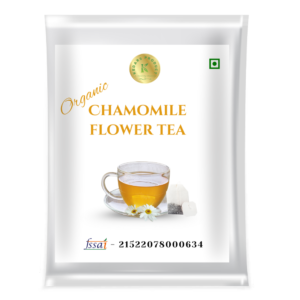 Kedars Product Chamomile Flower Tea Bags ( Countlant Based Biodegradable Tea Bags)