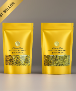 KEDARS PRODUCT ROASTED MOONG JOR & CHANA JOR GARAM COMBO