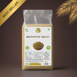 KEDARS PRODUCT Browntop Millets 1000 gram  | Unpolished Millets | Siridhanya |