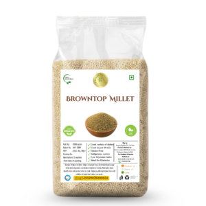KEDARS PRODUCT Browntop Millets 1000 gram  | Unpolished Millets | Siridhanya |