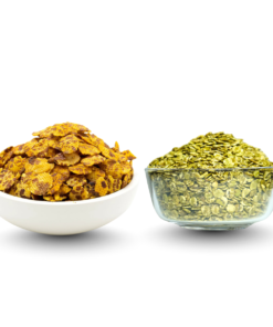 Alternative view of KEDARS PRODUCT ROASTED MOONG JOR & CHANA JOR GARAM COMBO