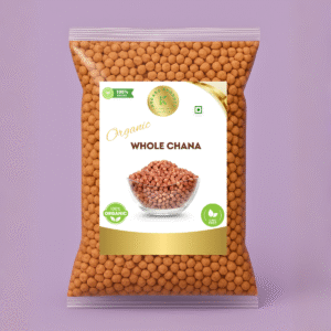 KEDARS PRODUCT Organic Whole Chana | Protein Rich, High Fiber, 100% Natural, Farm Fresh, Desi Taste, Healthy Pulses