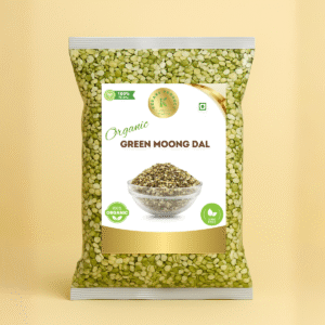 KEDARS PRODUCT Protein Rich Organic Green Moong Dal | High Fiber, 100% Natural, Farm Fresh, Desi Taste, Healthy Pulses