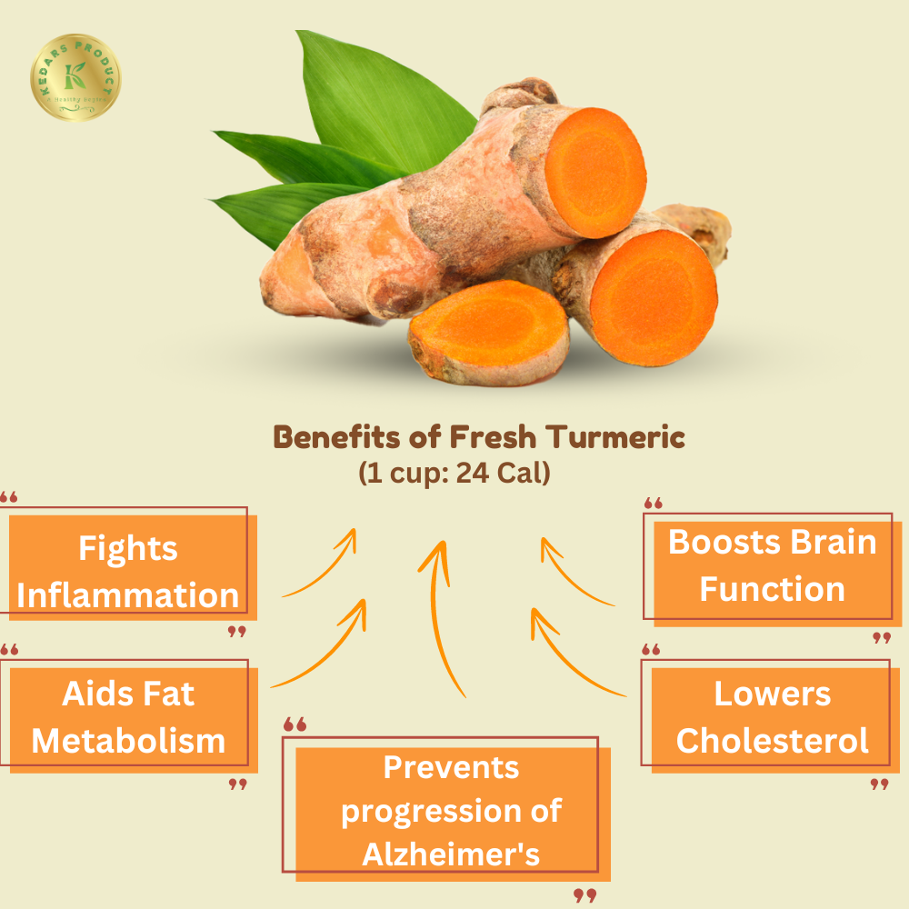 KEDARS PRODUCT Organic Turmeric Powder | Deep Aroma | Farm Fresh | Chemical Free - Image 3