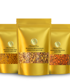 KEDARS PRODUCT Super Healthy Roasted Triple Combo – Sprouted, Millet & Protein Mix