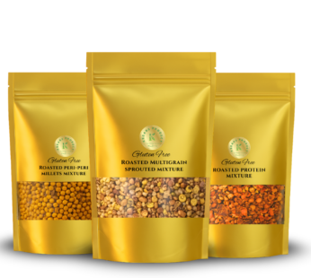 KEDARS PRODUCT Super Healthy Roasted Triple Combo – Sprouted, Millet & Protein Mix