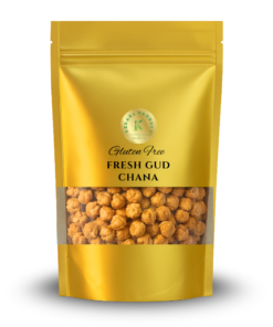 KEDARS PRODUCT Fresh Gud Chana – Jaggery Coated Roasted Chana 200g
