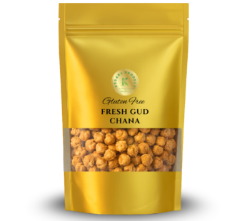 KEDARS PRODUCT Fresh Gud Chana – Jaggery Coated Roasted Chana 200g