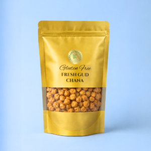 KEDARS PRODUCT Fresh Gud Chana – Jaggery Coated Roasted Chana 200g