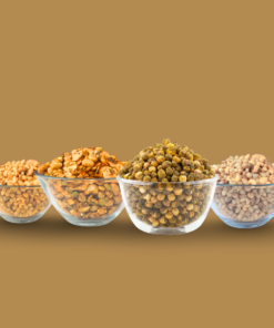 Alternative view of KEDARS PRODUCT Ultimate Roasted Nutrition 4 Pack Combo – Sprouted, Millet, Protein & Garlic Chana