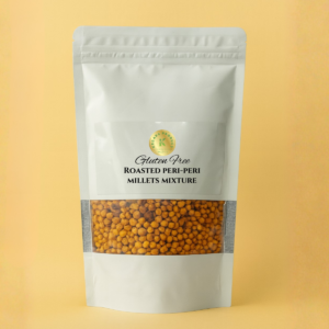 KEDARS PRODUCT Roasted Peri-Peri Millets Mix – Crunchy High Fibre Snack 100g