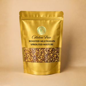 KEDARS PRODUCT Garlic Roasted Chana – Fresh, Crunchy, Protein & Fibre Rich 200g