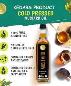 Alternative view of Kedars Product Traditional Wood Pressed Mustard Oil -1 lit