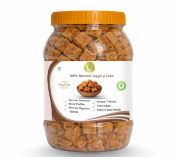 KEDARS PRODUCT Organic Jaggery Cube 800 gram – Natural Sweetener | Unrefined & Chemical-Free